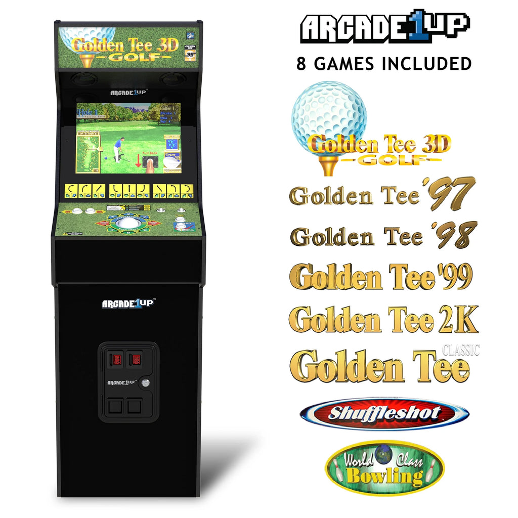 Golden Tee 3D 35Th Anniversary Deluxe Arcade Machine