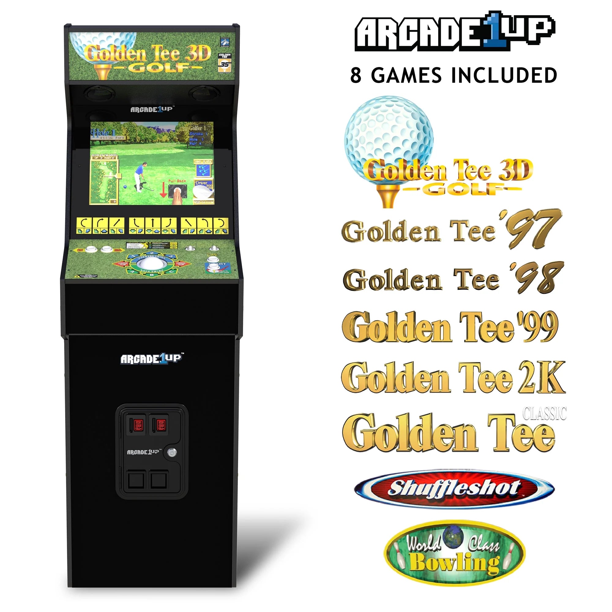 Golden Tee 3D 35Th Anniversary Deluxe Arcade Machine