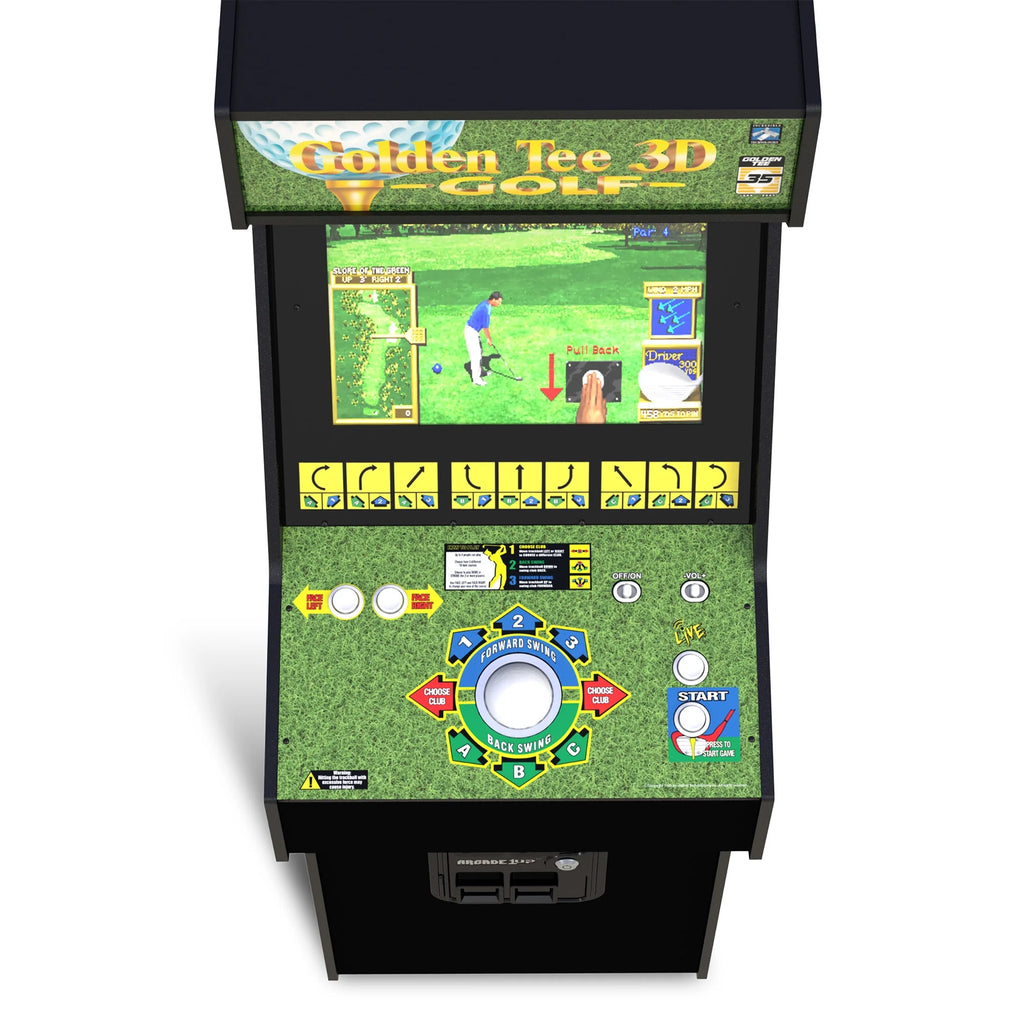 Golden Tee 3D 35Th Anniversary Deluxe Arcade Machine