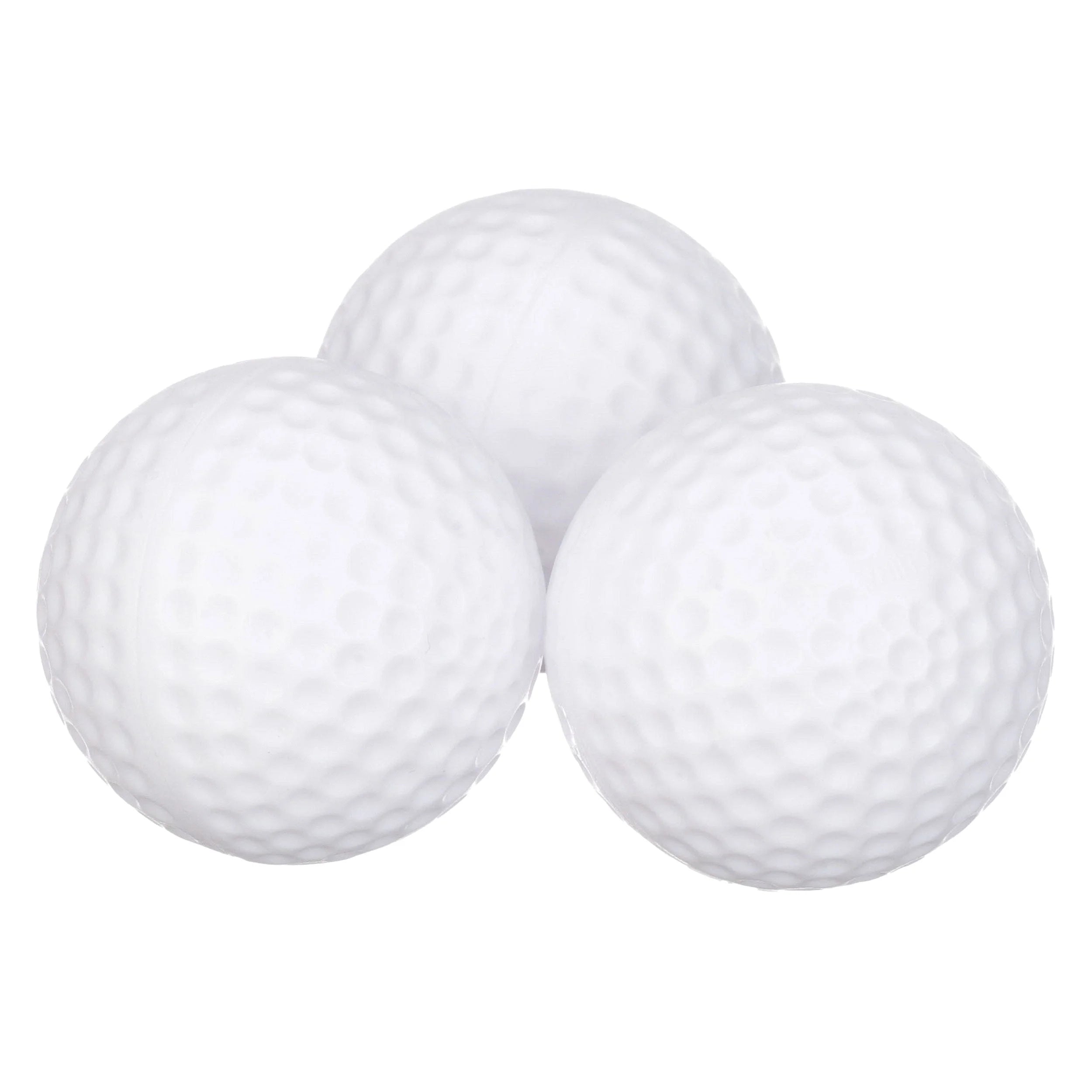15Pk White Hollow Practice Golf Balls