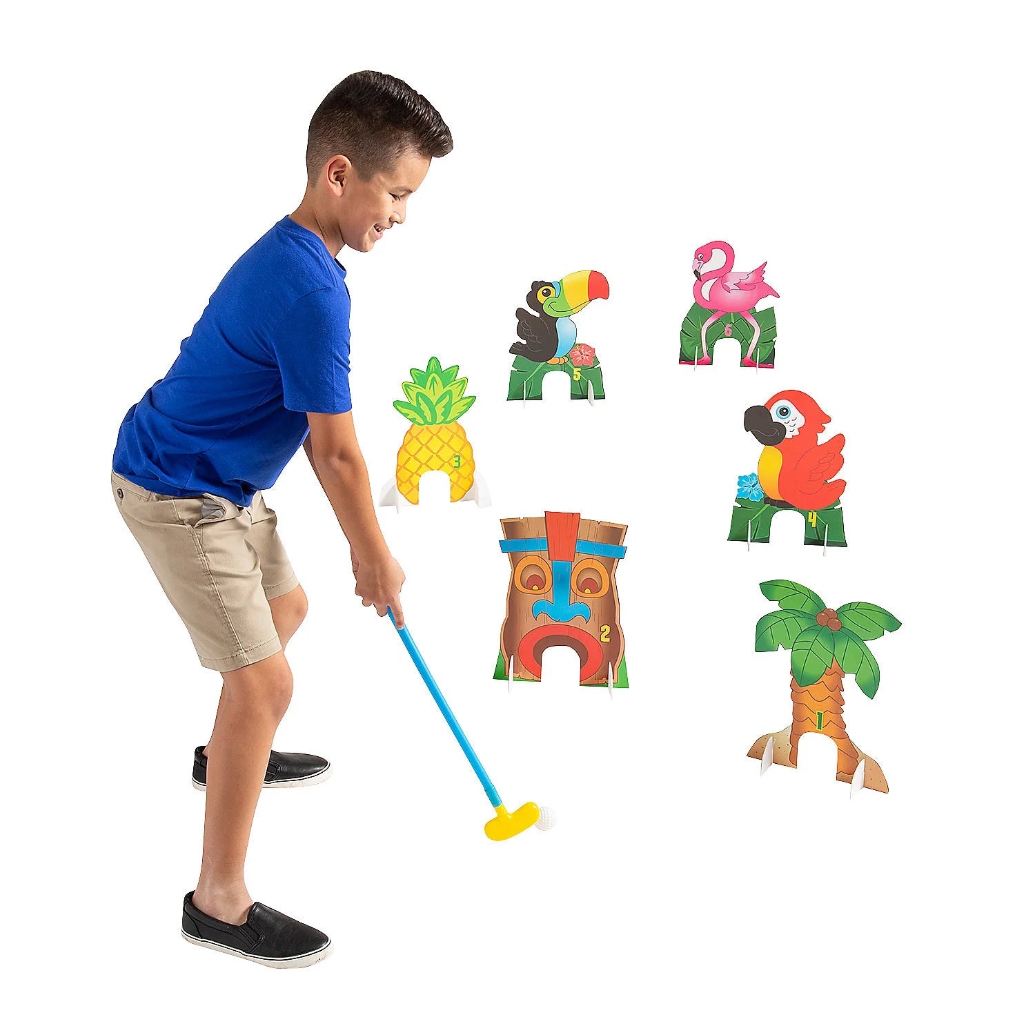 Luau Golf Game - Party Favors - 38 Pieces