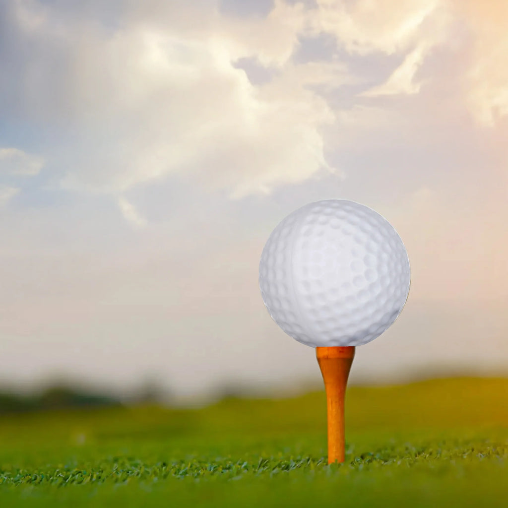 15Pk White Hollow Practice Golf Balls