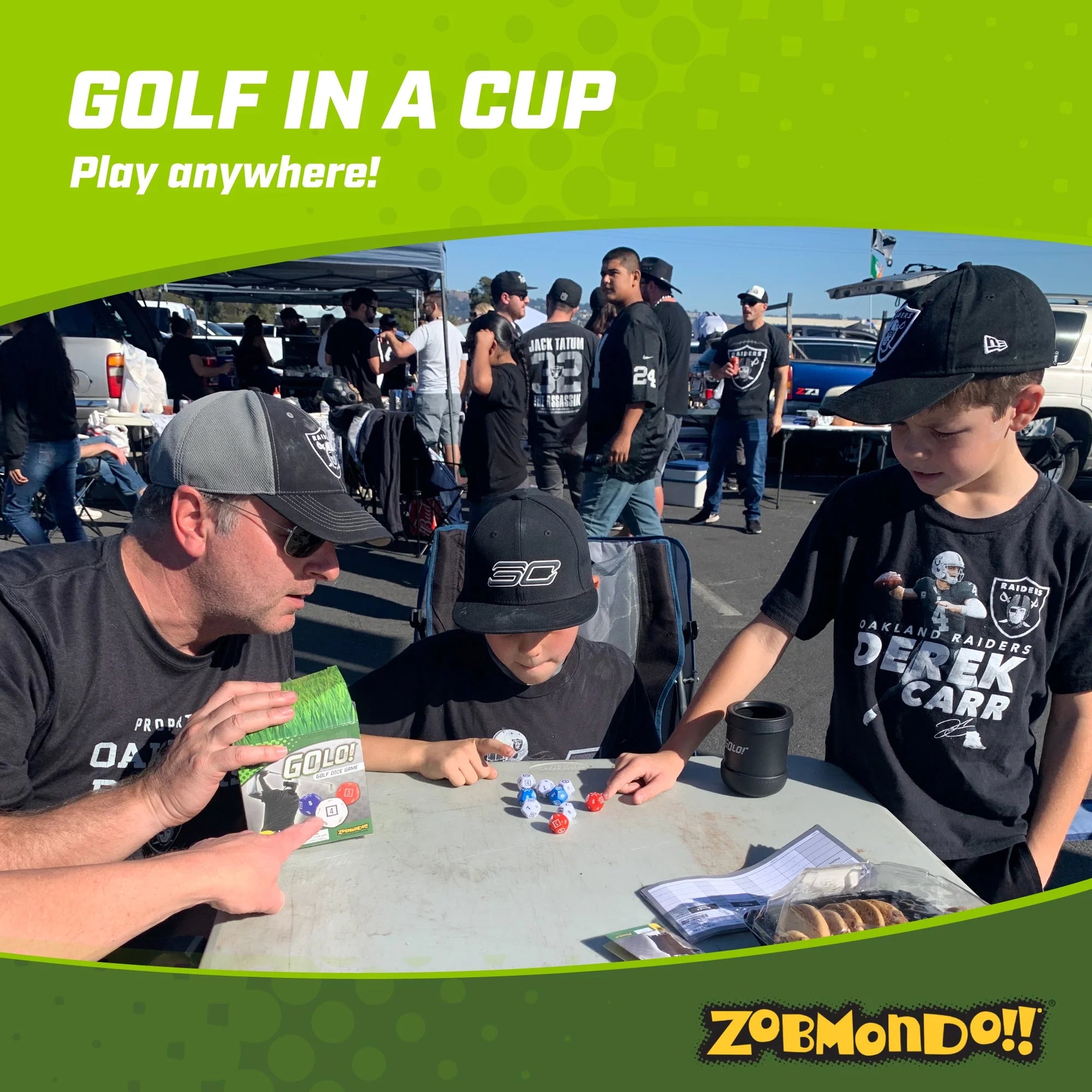 Golo Golf Dice Game by  for Families and Kids. Award Winning Fun Game for Home or Travel! Ages 6 Years and Up.