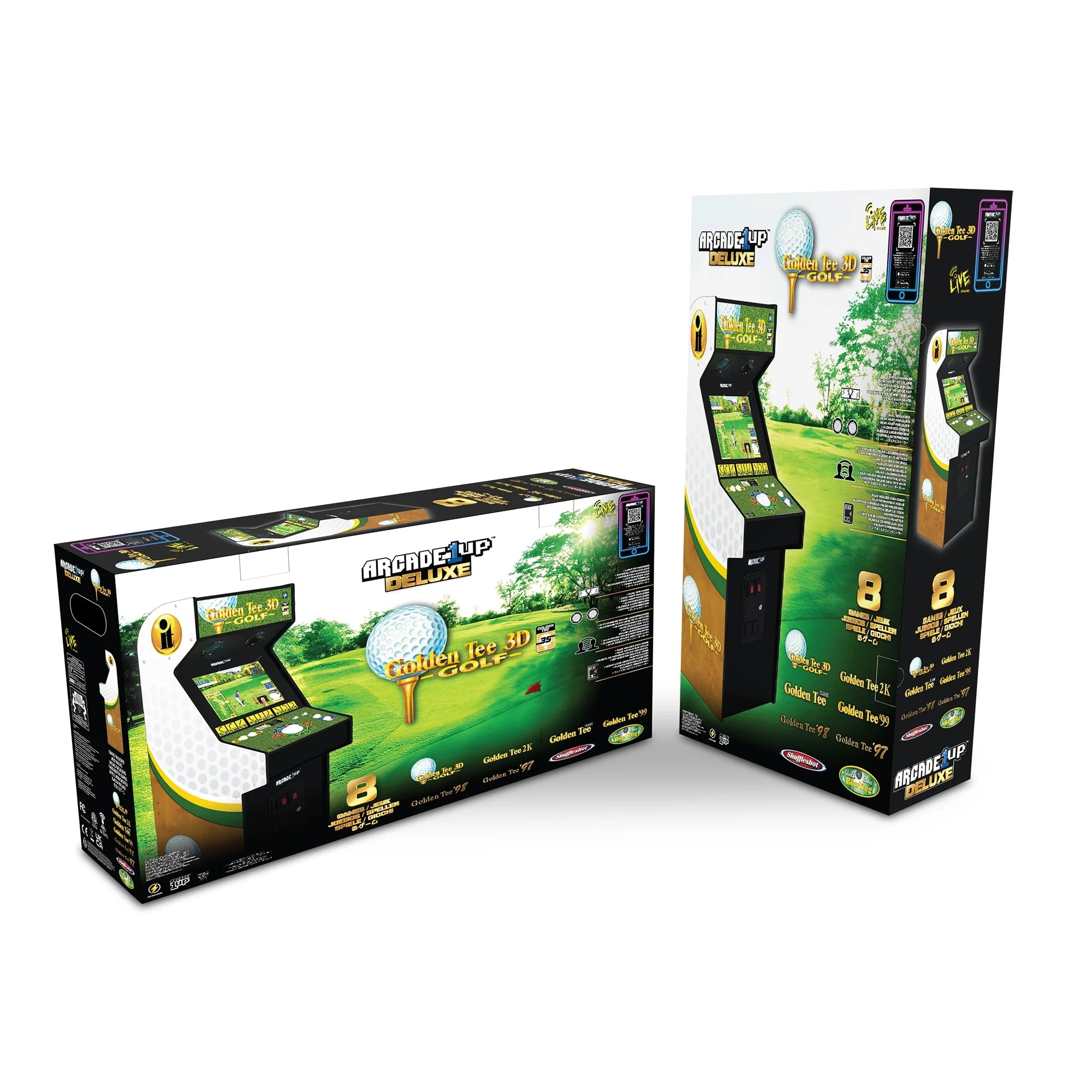 Golden Tee 3D 35Th Anniversary Deluxe Arcade Machine